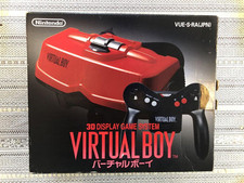 Consola de juegos Nintendo Virtual Boy roja negra + con caja probada